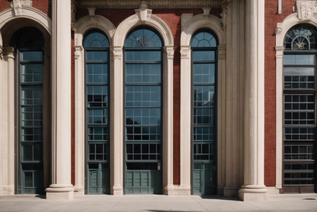 San Jose historic building with specialty window films