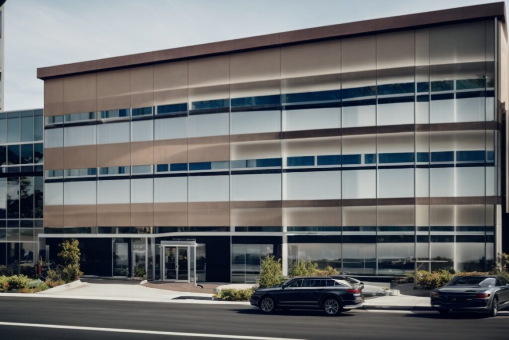 San Jose office with sun control window film, reduced glare and comfortable workspace
